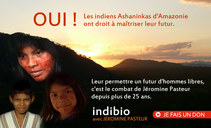 Soutenez les indiens d'Amazonie