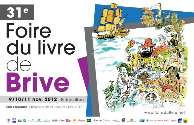 10 novembre 2012 : Jéromine Pasteur à la foire du livre de Brive